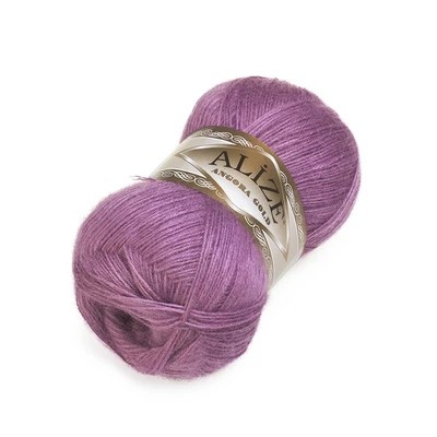 Włóczka Alize Angora Gold - 028 / Ciemny fiolet