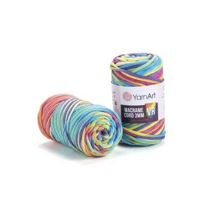 Włóczka YarnArt Macrame Cord 3 mm VR -919