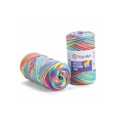Włóczka YarnArt Twisted Macrame 3 mm VR -919