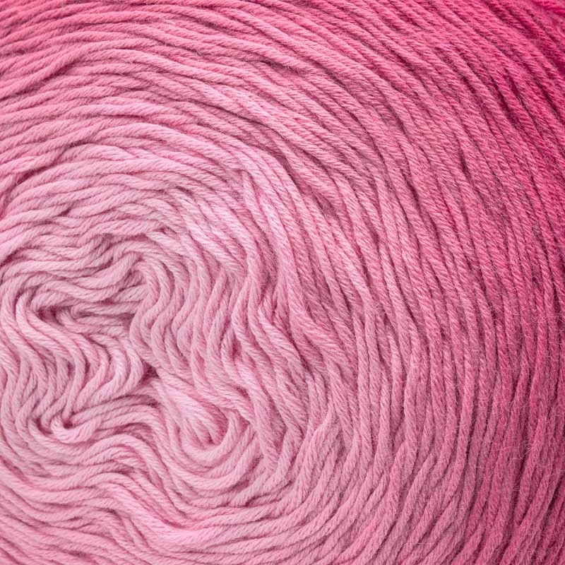 Alize Bella Ombre Batik Gomitolo 100% Cotone, 250 Gr, 900 Mt, Effetto Sfumato Per Uncinetto E Maglia, Colore 7405