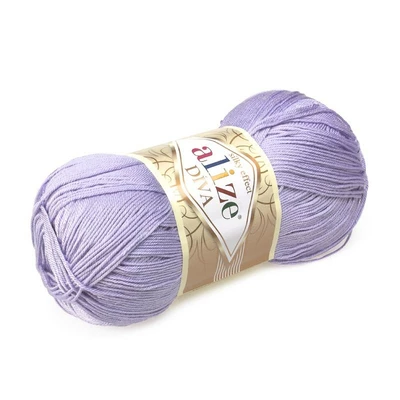 Włóczka Alize Diva - 158 / LAWENDOWY