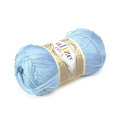 Włóczka Alize Diva - 350 / NIEBIESKI