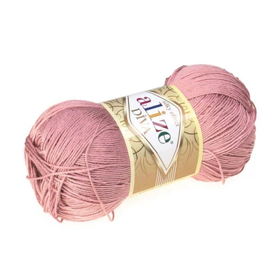 Włóczka Alize Diva - 354 / BRUDNY RÓŻ