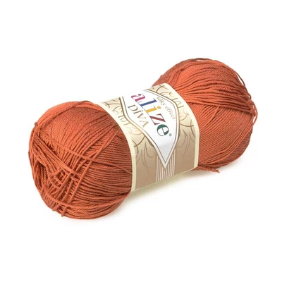 Włóczka Alize Diva - 36 / RUDY