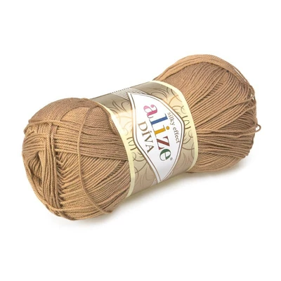 Włóczka Alize Diva - 369 / KARMEL