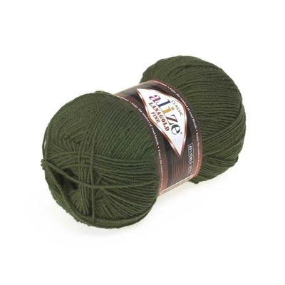 Włóczka Alize Lanagold Fine- 29 / KHAKI