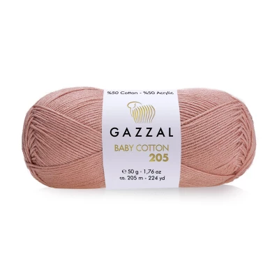 Włóczka Gazzal Baby Cotton 205 - 502 /