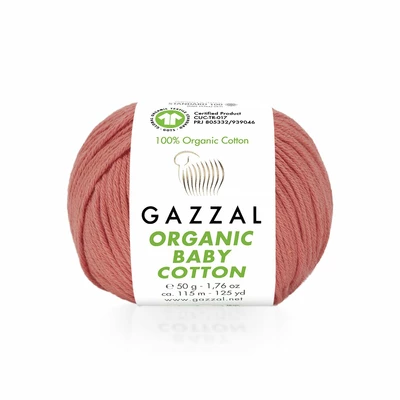 Włóczka Gazzal Organic Baby Cotton  19 koral