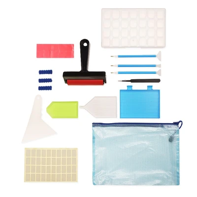 Haft diamentowy duży zestaw akcesoriów