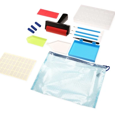 Haft diamentowy duży zestaw akcesoriów